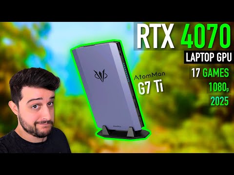 Gaming on the RTX 4070 Laptop GPU - How Good is it? (ft. AtomMan G7 Ti)