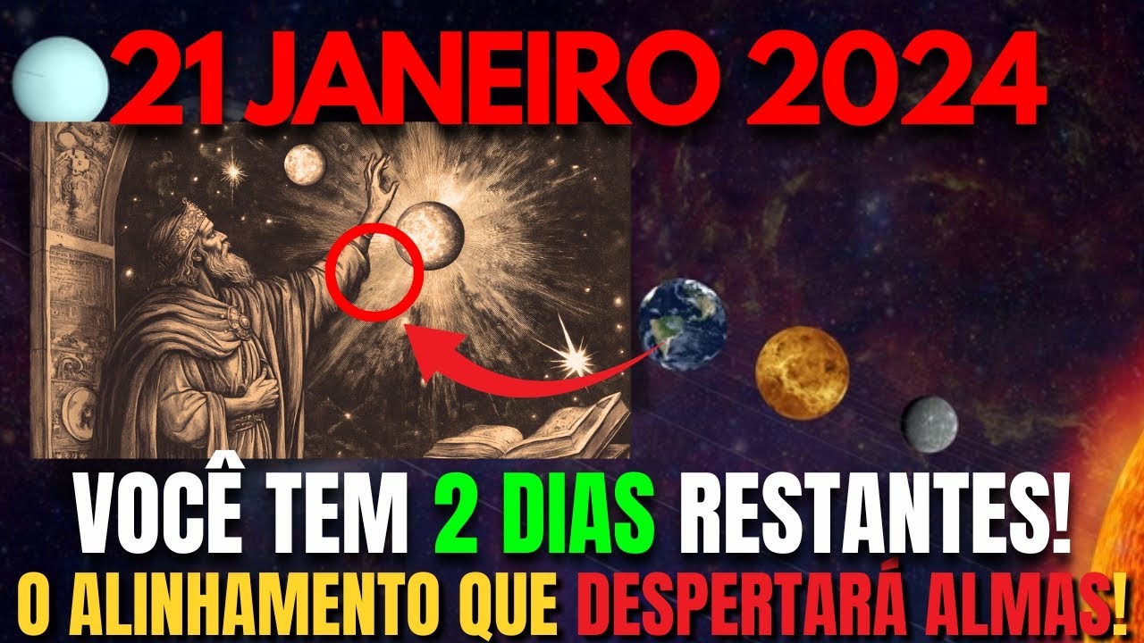 ATENÇÃO! ALINHAMENTO RARO DE 6 PLANETAS EM 21 JAN 2025 – UMA MUDANÇA GIGANTESCA ESTÁ CHEGANDO!