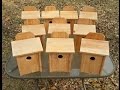Hand Made Bluebird House - Nesting Box - Cedar