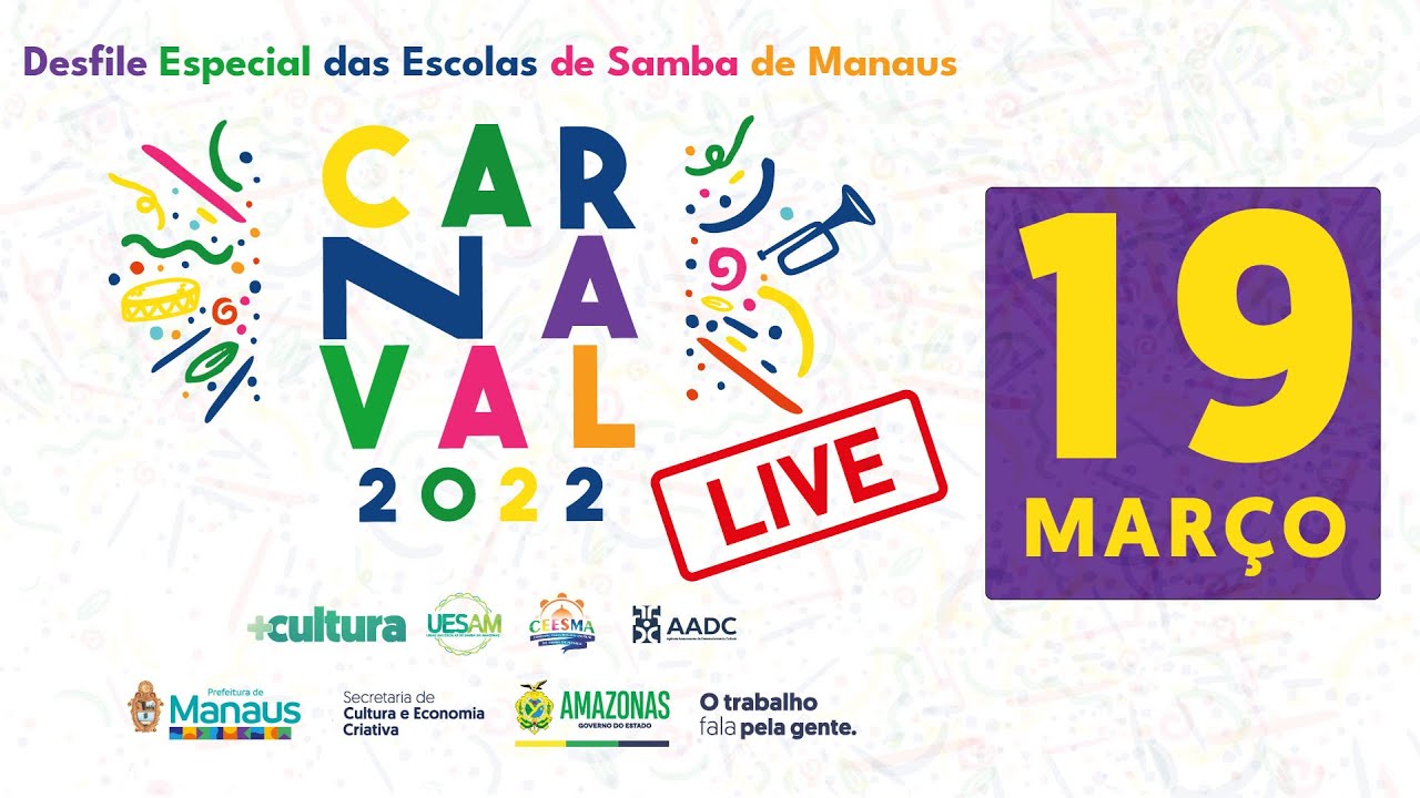 Live de Carnaval: acompanhe a apresentação do grupo especial