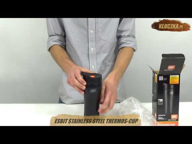 Видео Термокружка Esbit MG375S 375ml Thermal Cup (Black)