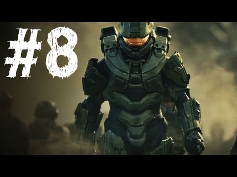 Halo 4 Gameplay Walkthrough Part 8 - Campaign Mission 4 - The Gun Show (H4)