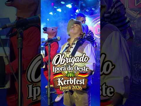 Obrigado Iporã do Oeste! Até a próxima!