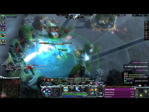 [HoN] OMGitsMARLON Plague Rider - Outpicked and Narrow Escapes (lost game)