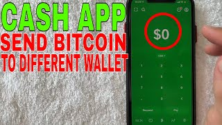 🔴🔴 How to Transfer Bitcoin From Cash App To Another Wallet ✅ ✅