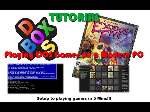 How to Play DOS games on a Modern PC in less than 5 mins! - Tutorial (2022)