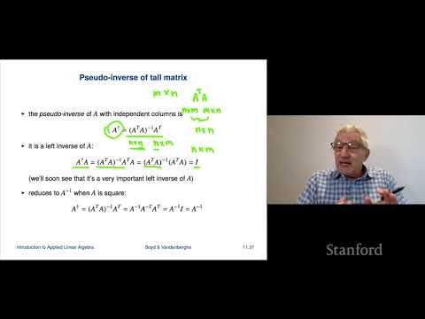 Stanford ENGR108 Introduction to Applied Linear Algebra | 2020 | Lecture 1 Introduction