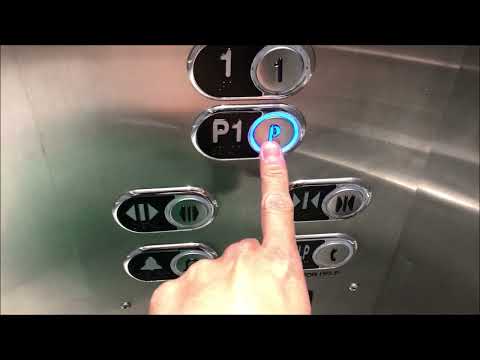 Montgomery (MB 2x KONE) Traction NORTH Elevator at Douglas College, New Westminster B.C.