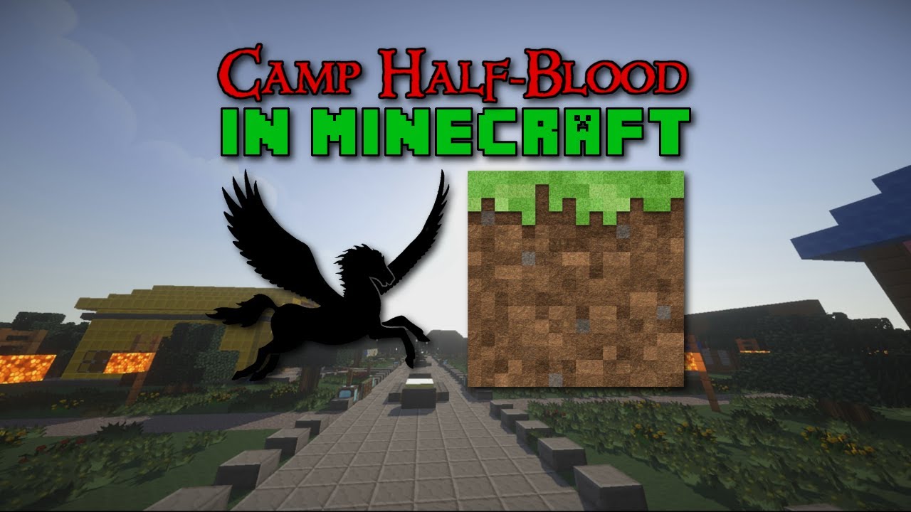 Minecraft Percy Jackson & the Olympians Camp Half-Blood chronicles