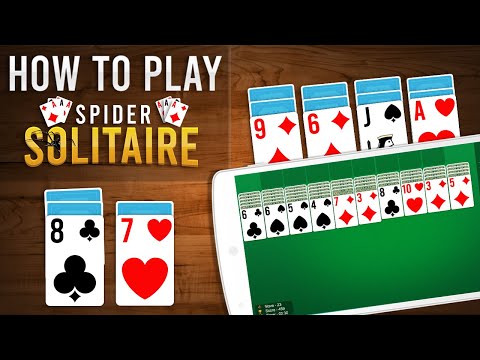 How to play spider solitaire - YouTube