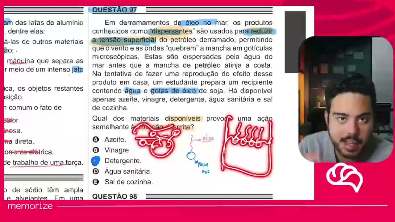 Resolução em Vídeo — Questão 134 ENEM 2018 PPL