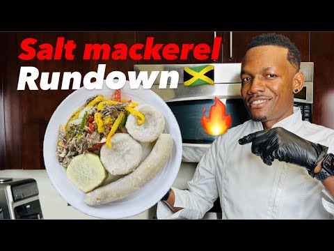 JAMAICAN STYLE SALT MACKEREL RUNDOWN RECIPE 🇯🇲 | Briscoe’s Kitchen & Spice