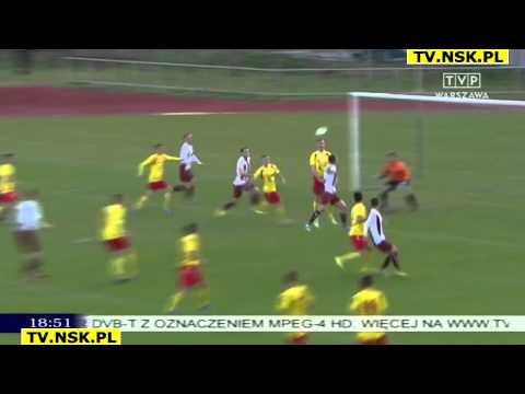 tv.nsk.pl 2014-04-11 Znicz Pruszków - Garbarnia Kraków 0-1 (0-1) bramka relacja