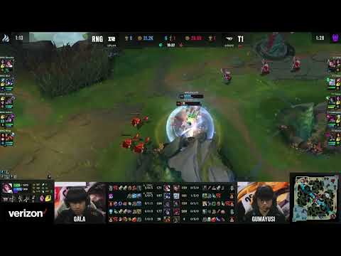 Just a fist fight in the toplane between T1 Zeus and RNG Breathe