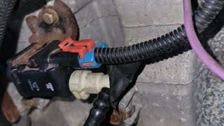 gmc envoy purge valve, vent valve, starter, crank sensor & knock sensor location