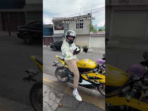 Conductores de Uber antes y ahora. #moto #viral #humor #biker #bikeride #motorcycle