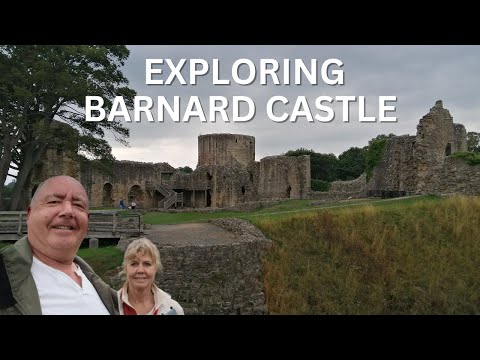 BARNARD CASTLE exploring the MEDIEVAL CASTLE, County Durham