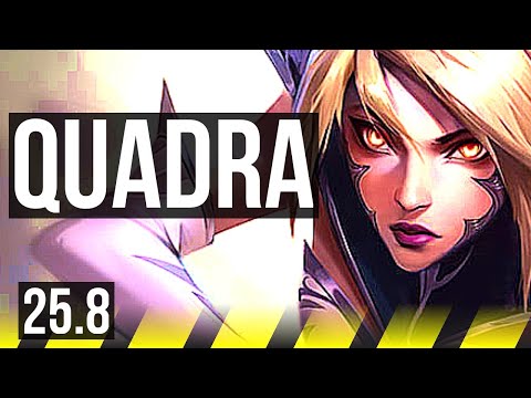 KAI'SA & Alistar vs JHIN & Blitzcrank (ADC) | 16/1/10, Quadra, 50k DMG, Legendary | KR Master | 25.8
