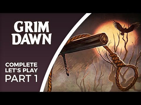 Let's Play Grim Dawn - Part 1 - Co-op campaign with Bumpy McSquigums, Splootch and Mutanat