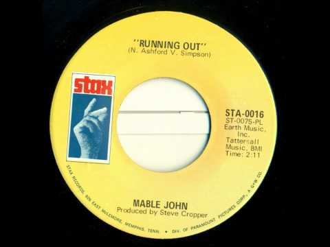 Mable John - Running Out