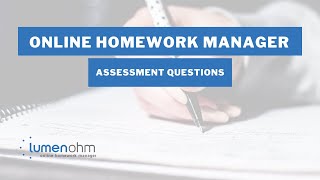 Finding and Adding Assessment Questions in Lumen OHM