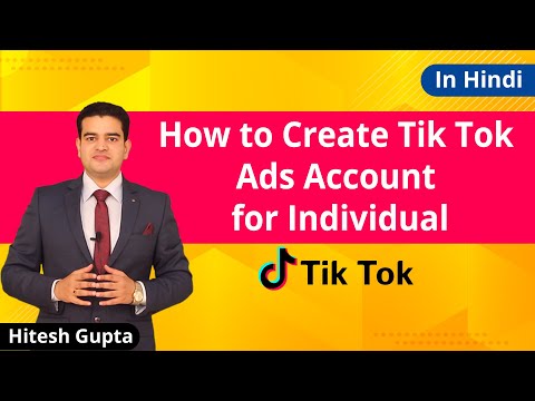 Tik Tok Business Account Creation for Ads Get Free Rs 2000 TikTok Ad Credits Hindi 2020