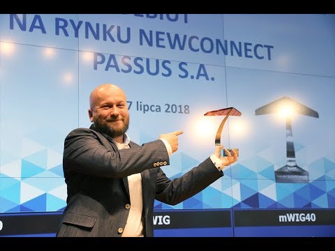 PASSUS S.A. - debiut na rynku NewConnect, 17.07.2018