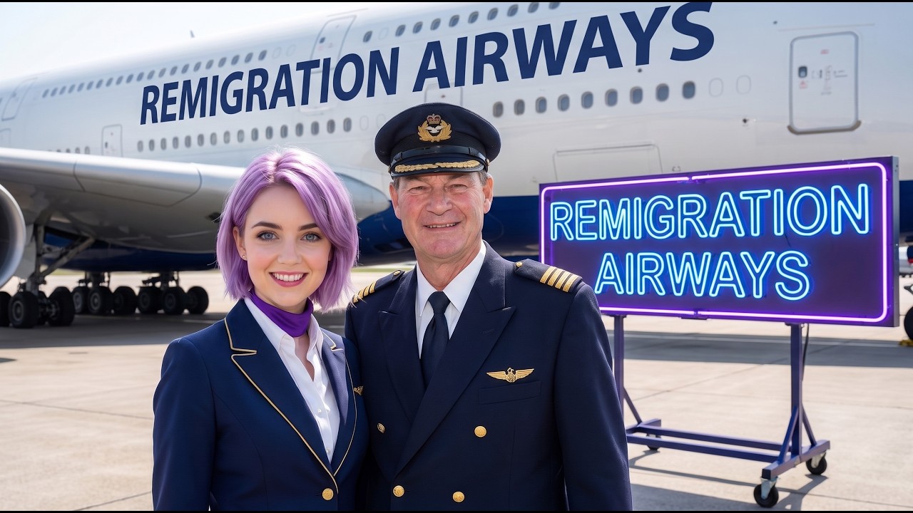 Rupert Lowe And Amelia - Remigration Airways