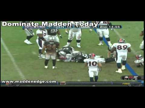 Tim Tebow First NFL Start 40 Yard Td Run Vs Raiders Just Like College!