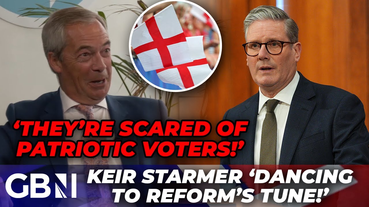 Nigel Farage Slams Starmer's 'OBSESSION' with 'so-called far right' after St George's Day speech