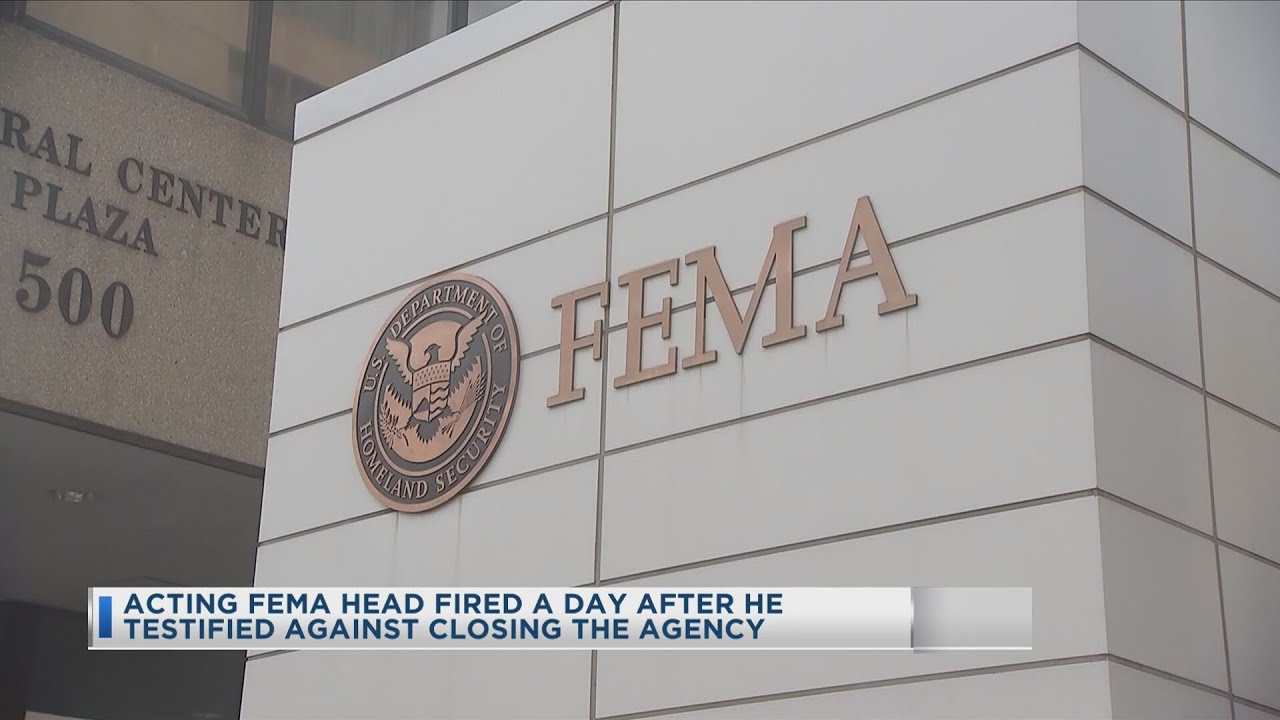 Acting FEMA Head Fired A Day After He Testified Against Closing The Agency