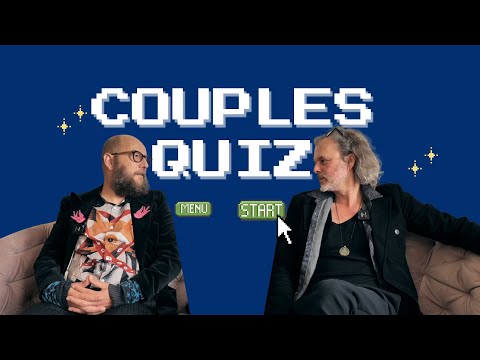 Sebastian Horn und Gerd Baumann von Dreiviertelblut im Couples Quiz