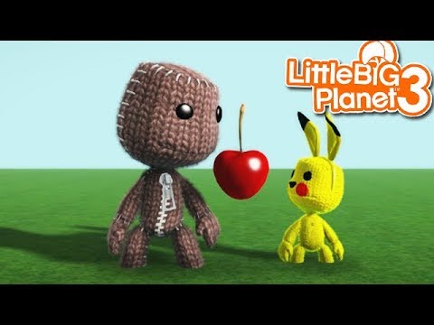 LittleBIGPlanet 3 - 5 Ways to Kill a Pikachu [SACKTHING666] - Playstation 4 Gameplay, Walkthrough
