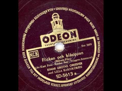Einar Groths orkester med lilla barnkören - Flickan och blåsippan