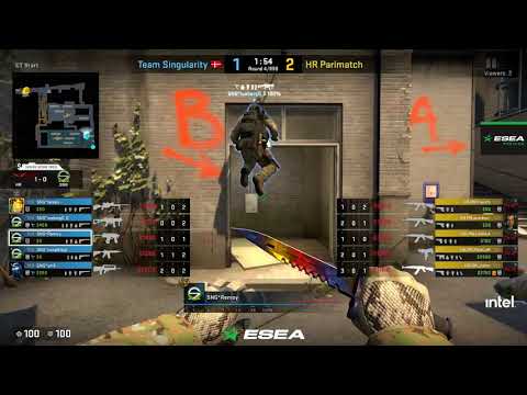 HELLRAISERS VS SINGULARITY | MAP 2 | TRAIN | ESEA MDL SEASON 36 EUROPE