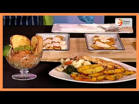 | What's cooking with Chef Simon | Stir fried vegetables with classic prawn cocktail