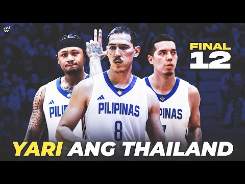 GIGIL itong Gilas Pilipinas sa Kalokohan ng Thailand sa SEA Games