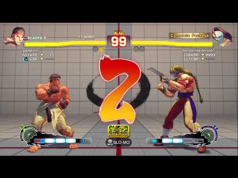 Daigo Umehara (Ryu) vs secosentos (Ryu),dendendenden (Vega) - AE2012 Endless Matches *720p HD*