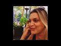 Anna WIlliamson Showing Cleavage On Train