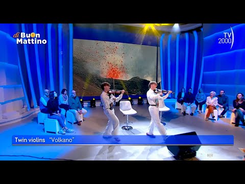 Di Buon Mattino (TV2000) - Mirko e Valerio, i giovani talenti conosciuti come Twin Violins