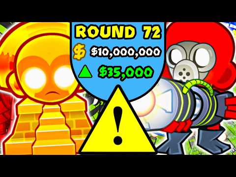 So I Went Round 72+ ULTRA LATEGAME In Bloons TD Battles...
