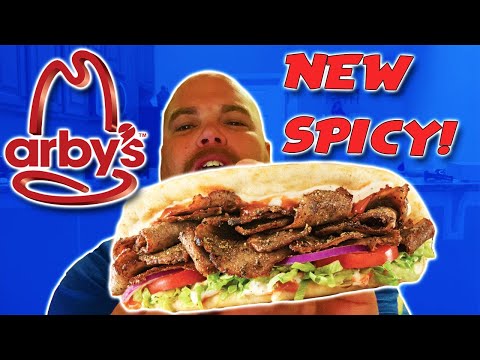 ARBY'S ALL NEW SPICY GREEK GYRO! FOR A LIMITED TIME...