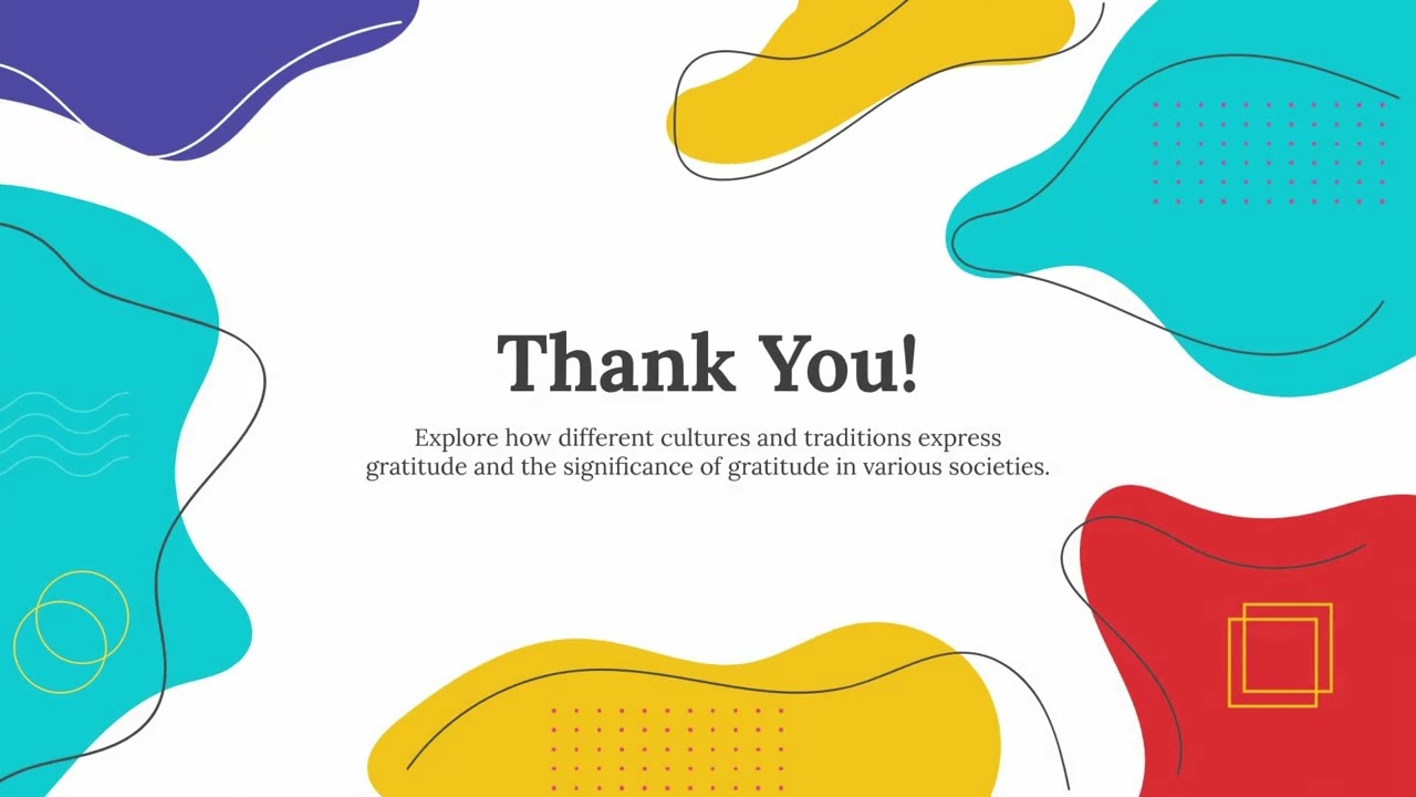 Creative Thank You Slides | Elegant Designs for Any Presentation