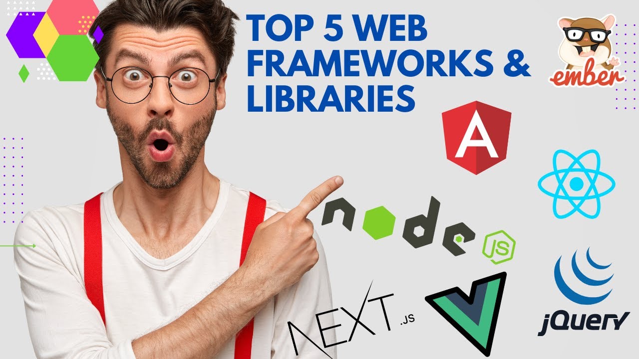 Top 5 Web Frameworks and Libraries in 2024? | Best Web Development Frameworks & Libraries in 2024 💻🚀