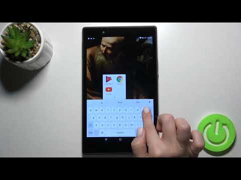 LENOVO TAB 4 8 and Apps Group on Home Screen – Create Main Screen Folders