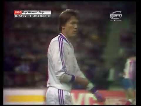 Dinamo Kiev v Atletico Madrid European C/Winners Cup Final 02-05-1986