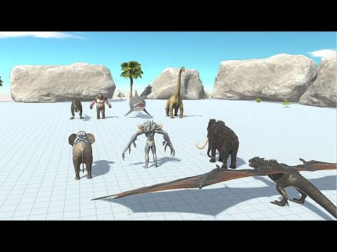 4 VS 4 Aquatic with Mutant Primates & Dinosaurs vs Fantasy with Infernal & Mammals