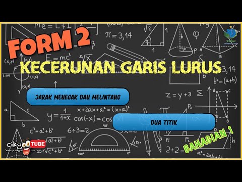 Kecerunan garis lurus