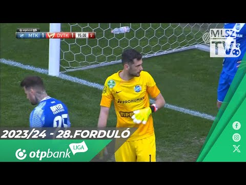 28. forduló: MTK - DVTK 1-1 (1-0)