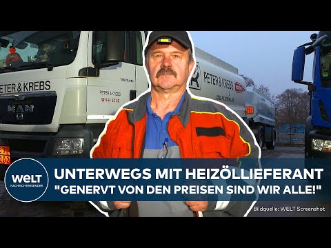 EINSATZ GEGEN DIE KÄLTE: "Genervt von den Preisen sind wir alle" Unterwegs mit dem Heizöllieferanten
